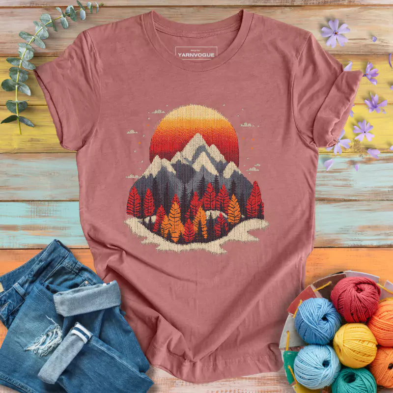 Knit Mountain T-shirt