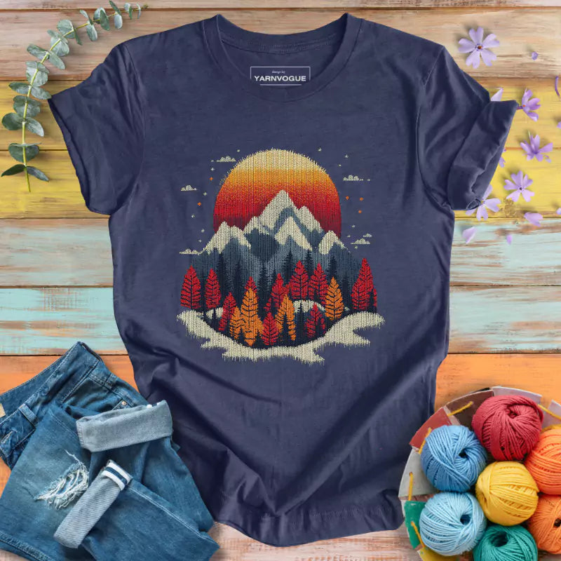 Knit Mountain T-shirt