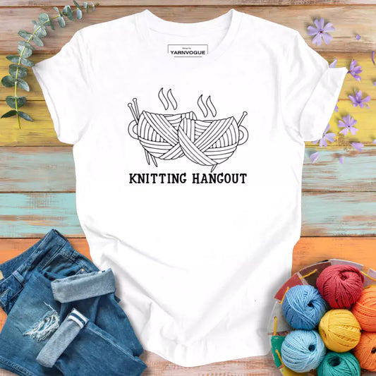 Knitting Hangout T-shirt