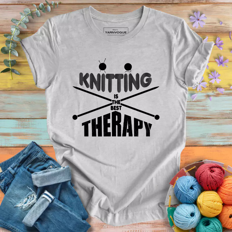 Knitting Therapy T-shirt