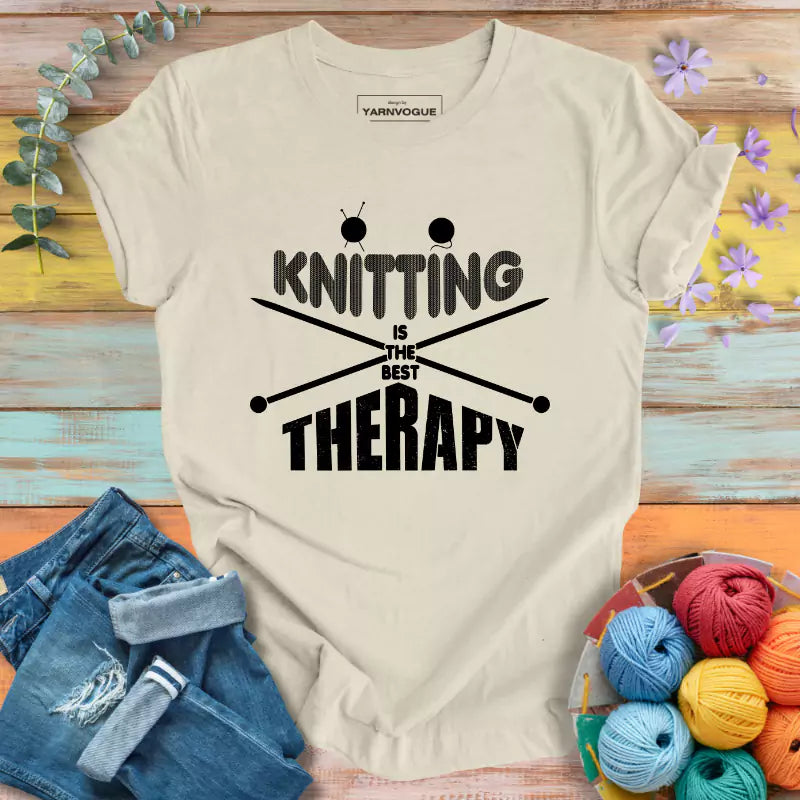 Knitting Therapy T-shirt