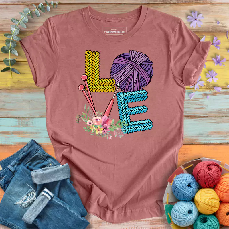 Love Knitting T-shirt