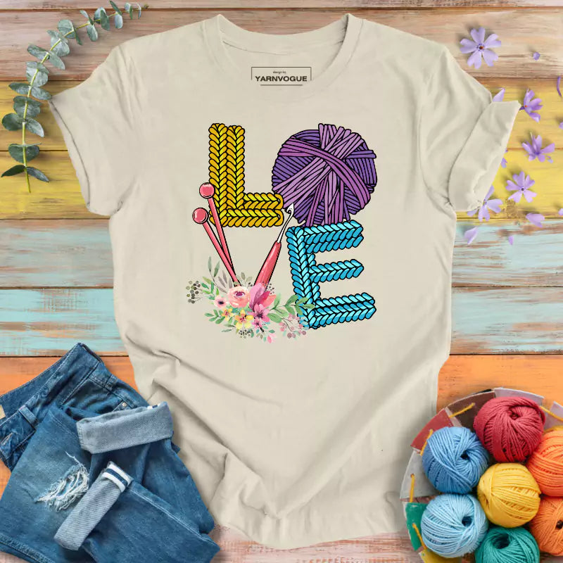 Love Knitting T-shirt