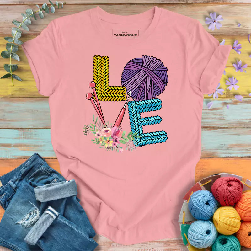 Love Knitting T-shirt