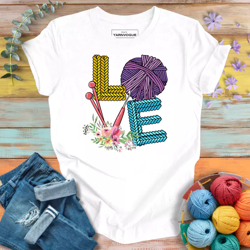 Love Knitting T-shirt