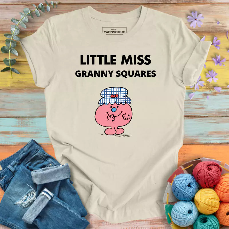 Miss Granny Squares T-shirt