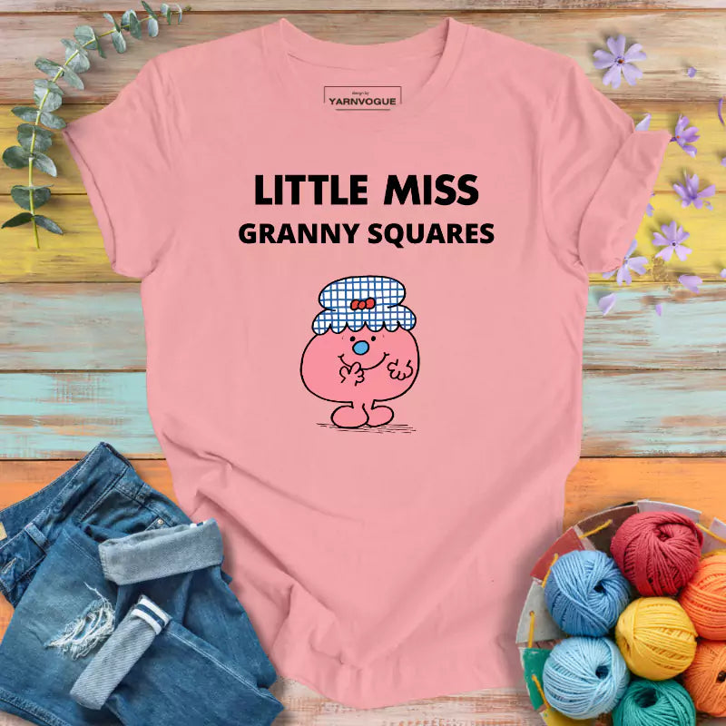 Miss Granny Squares T-shirt