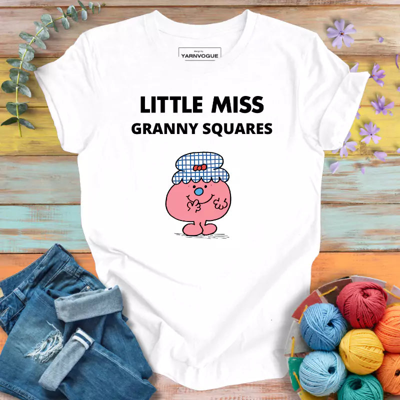 Miss Granny Squares T-shirt