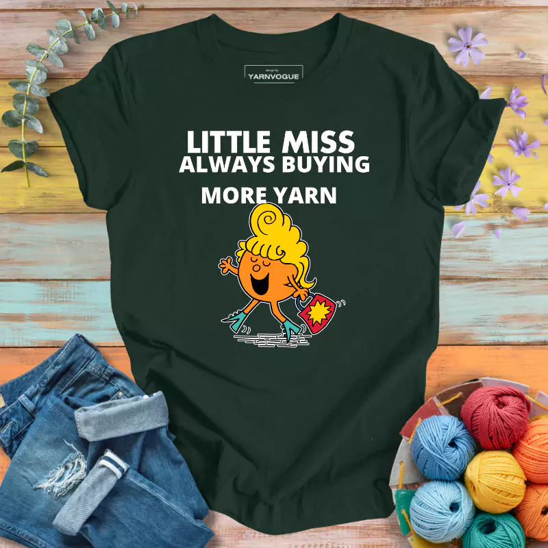 Miss Yarn Addict T-shirt