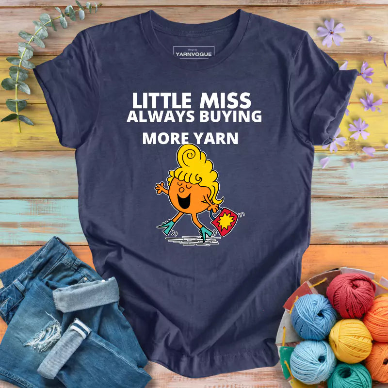 Miss Yarn Addict T-shirt