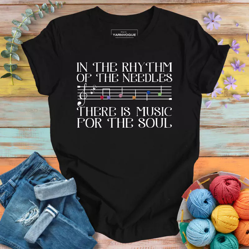 Rhythm of the Needles T-shirt