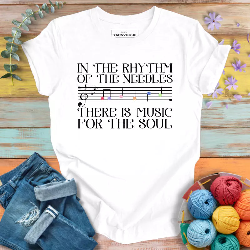 Rhythm of the Needles T-shirt