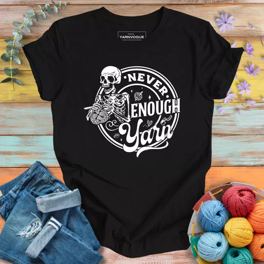 Yarn Hoarder Skeleton T-shirt