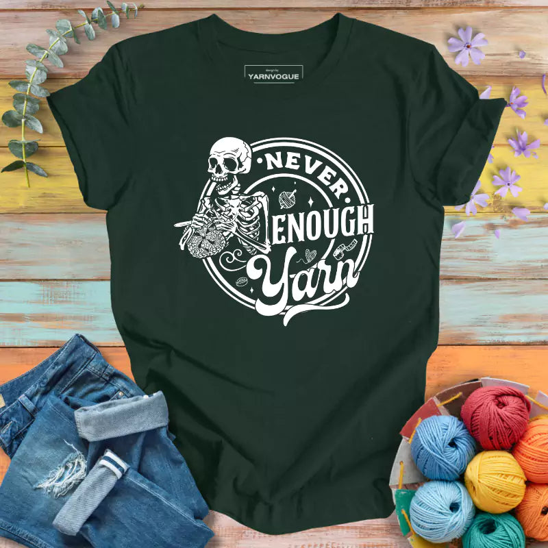 Yarn Hoarder Skeleton T-shirt