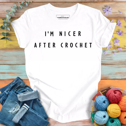 Nicer After Crochet T-shirt