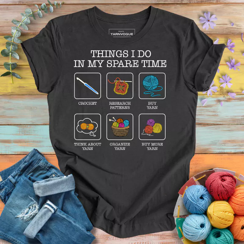 Spare Time Hobbies T-shirt