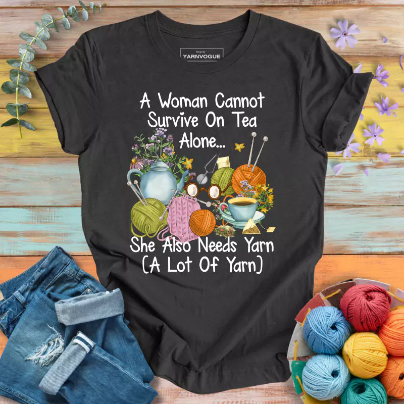 Tea & Yarn Lover T-shirt