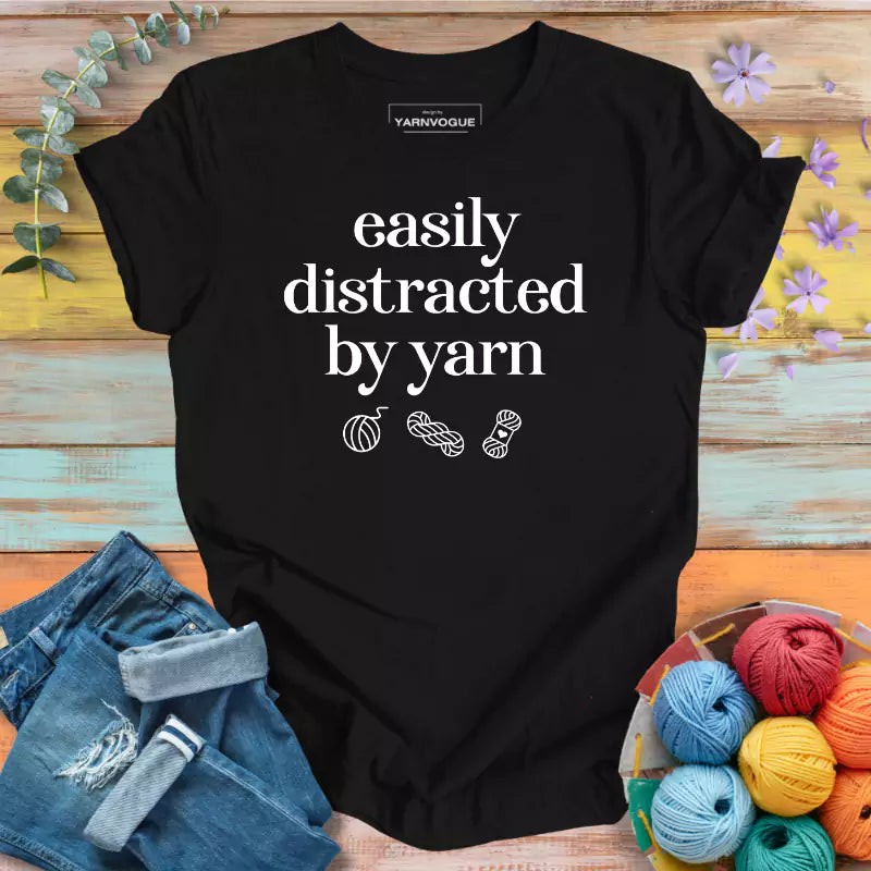 Yarn Distracted T-shirt