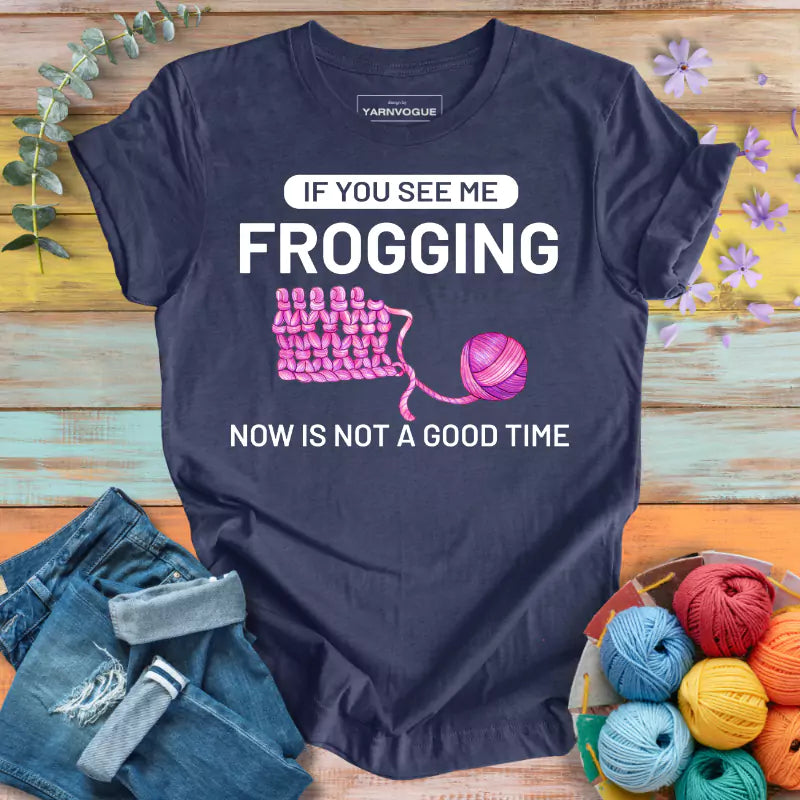 Yarn Frogging T-shirt