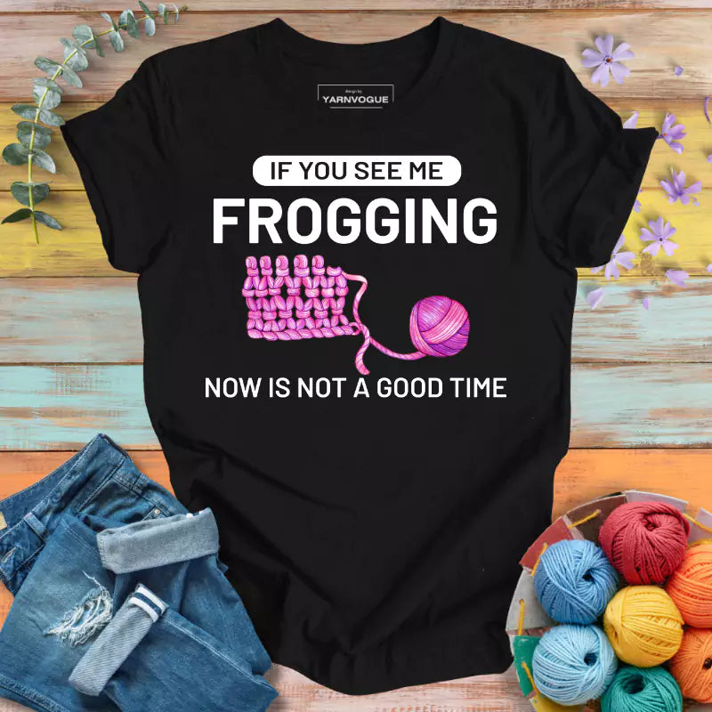 Yarn Frogging T-shirt