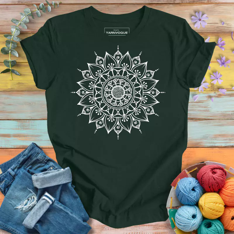 Yarn Mandala T-shirt