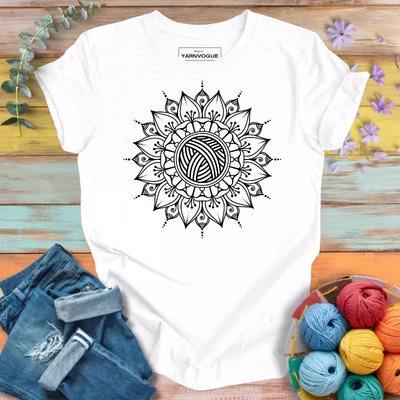 Yarn Mandala T-shirt