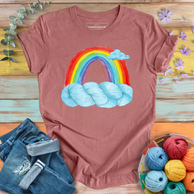 Yarn Rainbow T-shirt