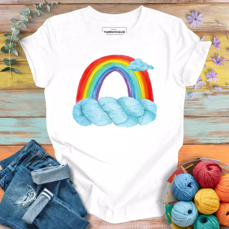 Yarn Rainbow T-shirt