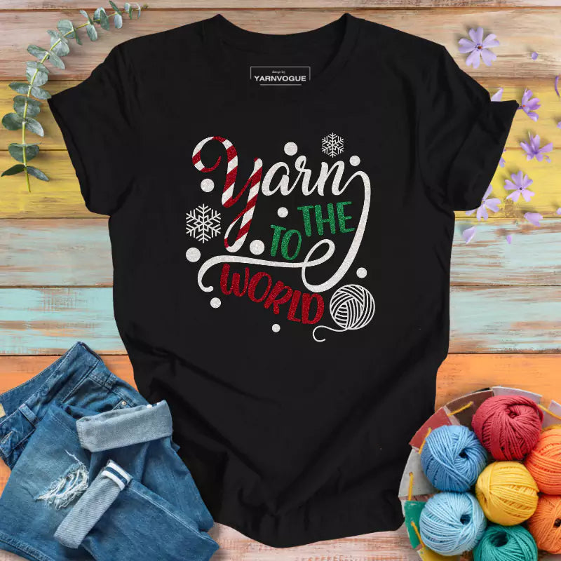 Yarn To The World T-shirt