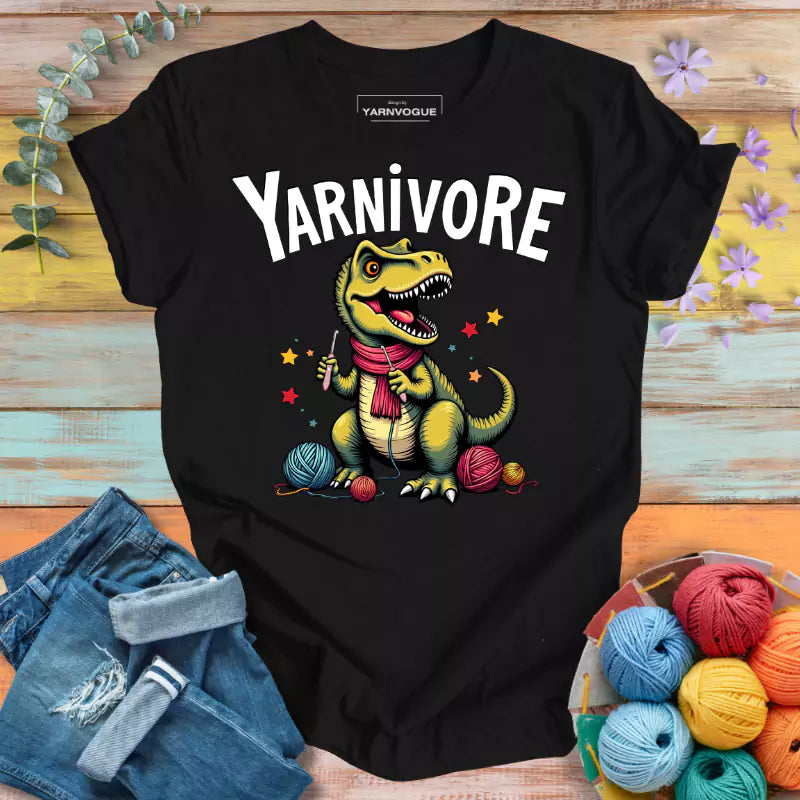 Yarnivore Crocheter T-shirt