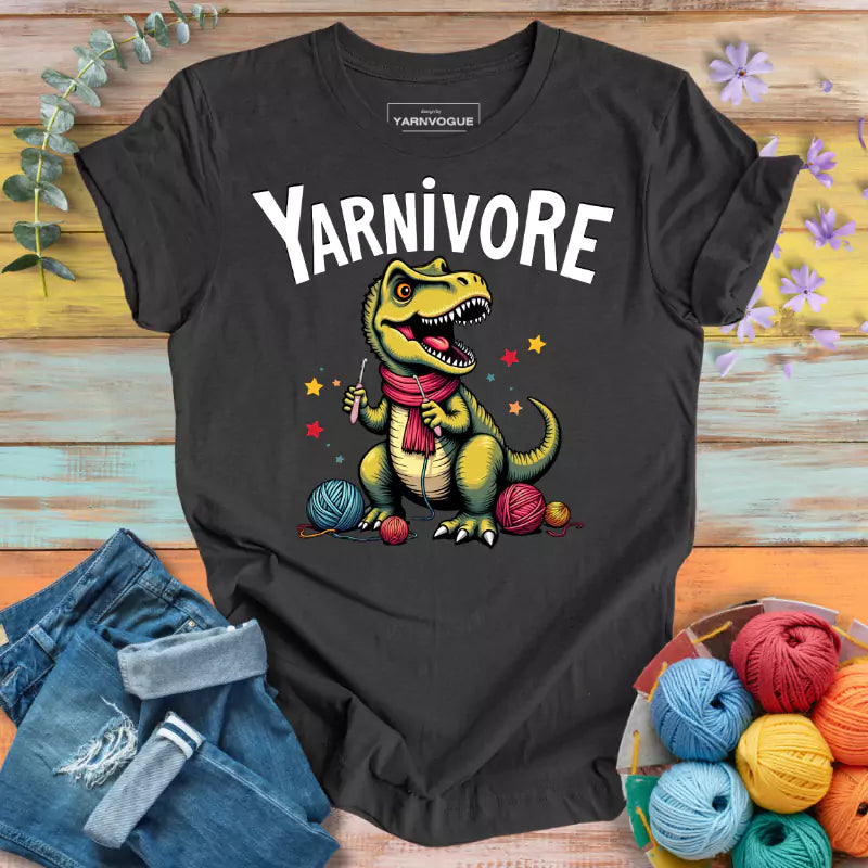 Yarnivore Crocheter T-shirt