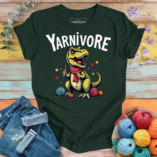 Yarnivore Crocheter T-shirt