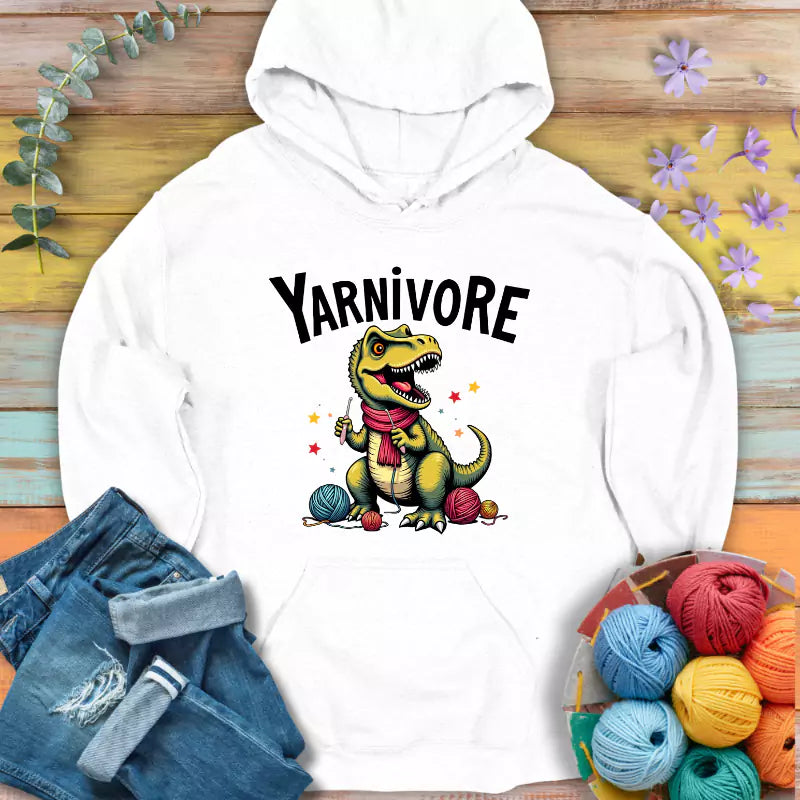 Yarnivore Crocheter Hoodie