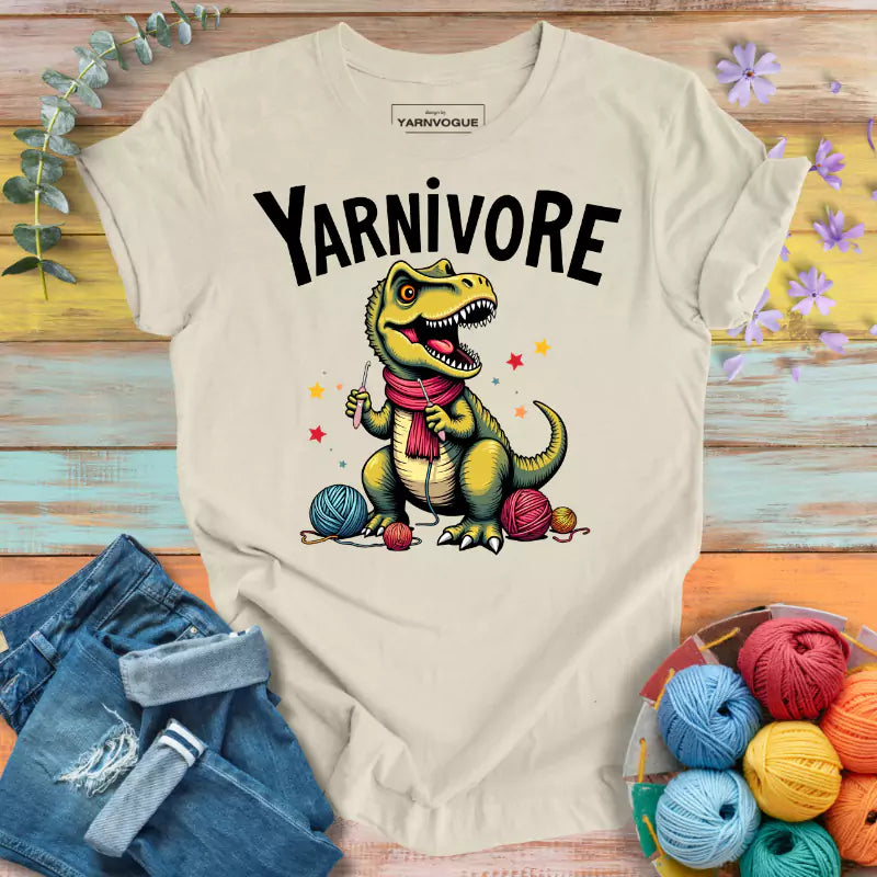 Yarnivore Crocheter T-shirt