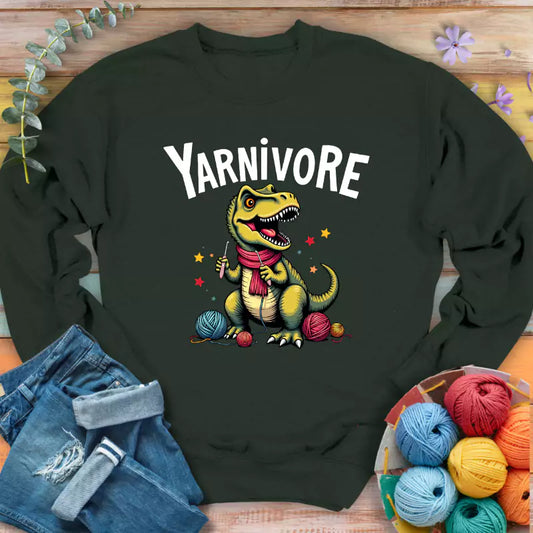 Yarnivore Crocheter Sweatshirt