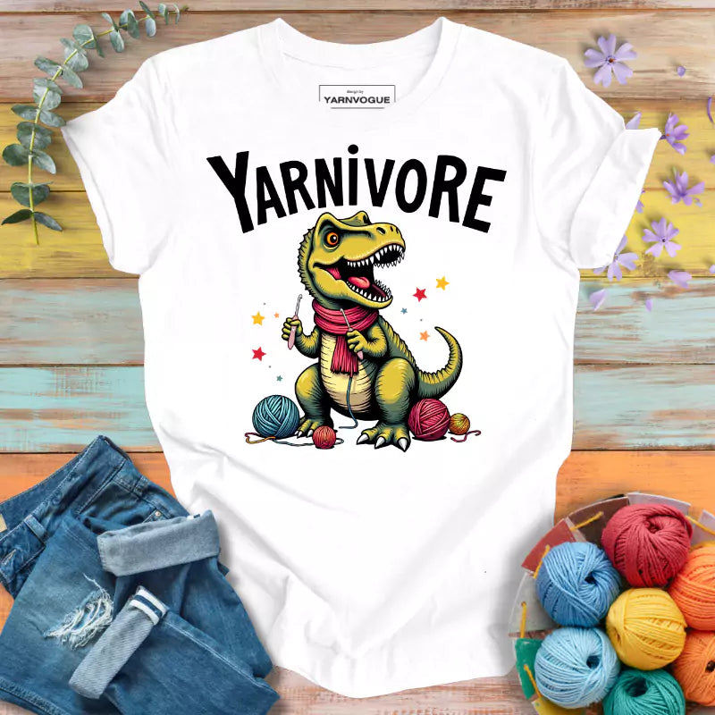 Yarnivore Crocheter T-shirt