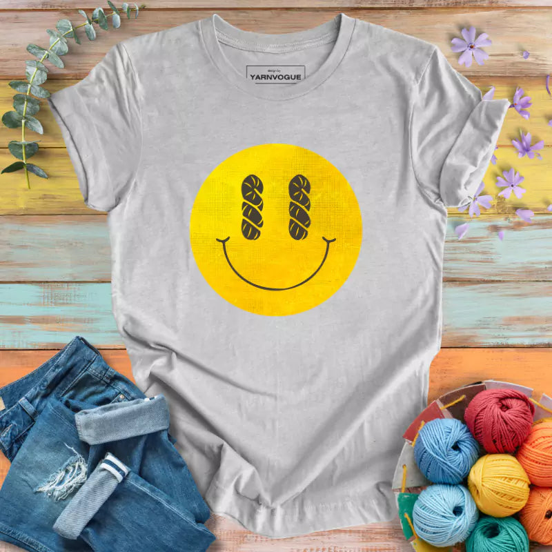 Yarn Smiley T-shirt