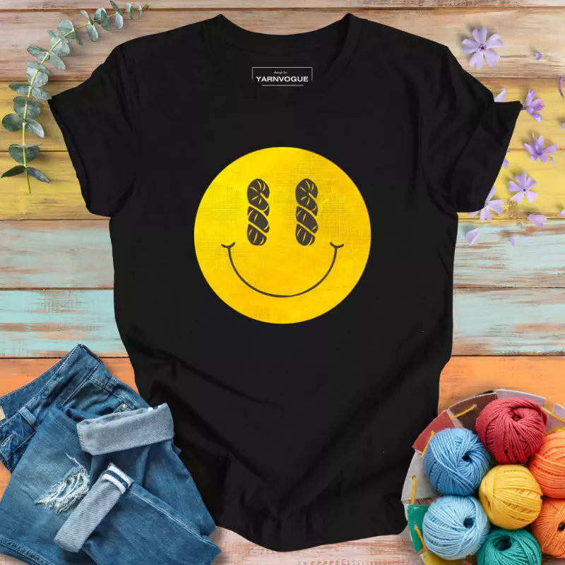 Yarn Smiley T-shirt