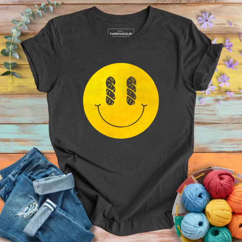 Yarn Smiley T-shirt