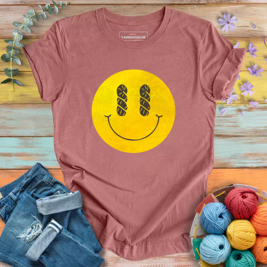 Yarn Smiley T-shirt