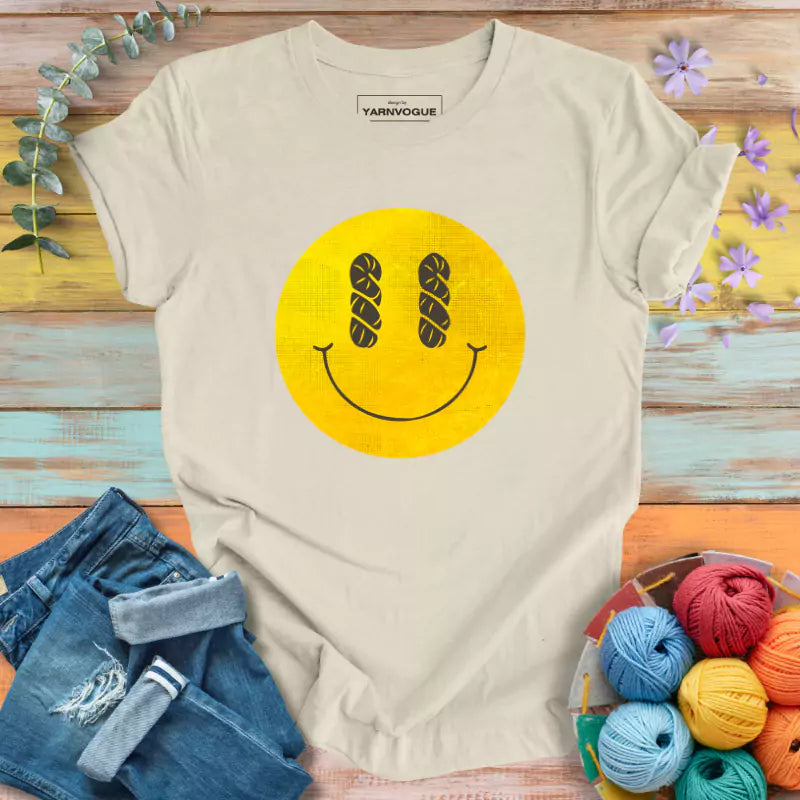 Yarn Smiley T-shirt