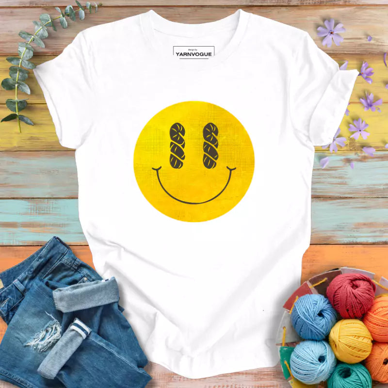 Yarn Smiley T-shirt